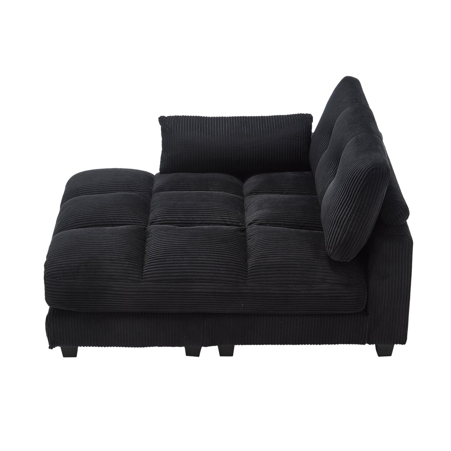 NEW UNITED WE WIN Sleeper Sofa Couch Bed,Oversized Chaise Lounge Chair Cozy Cloud Couch