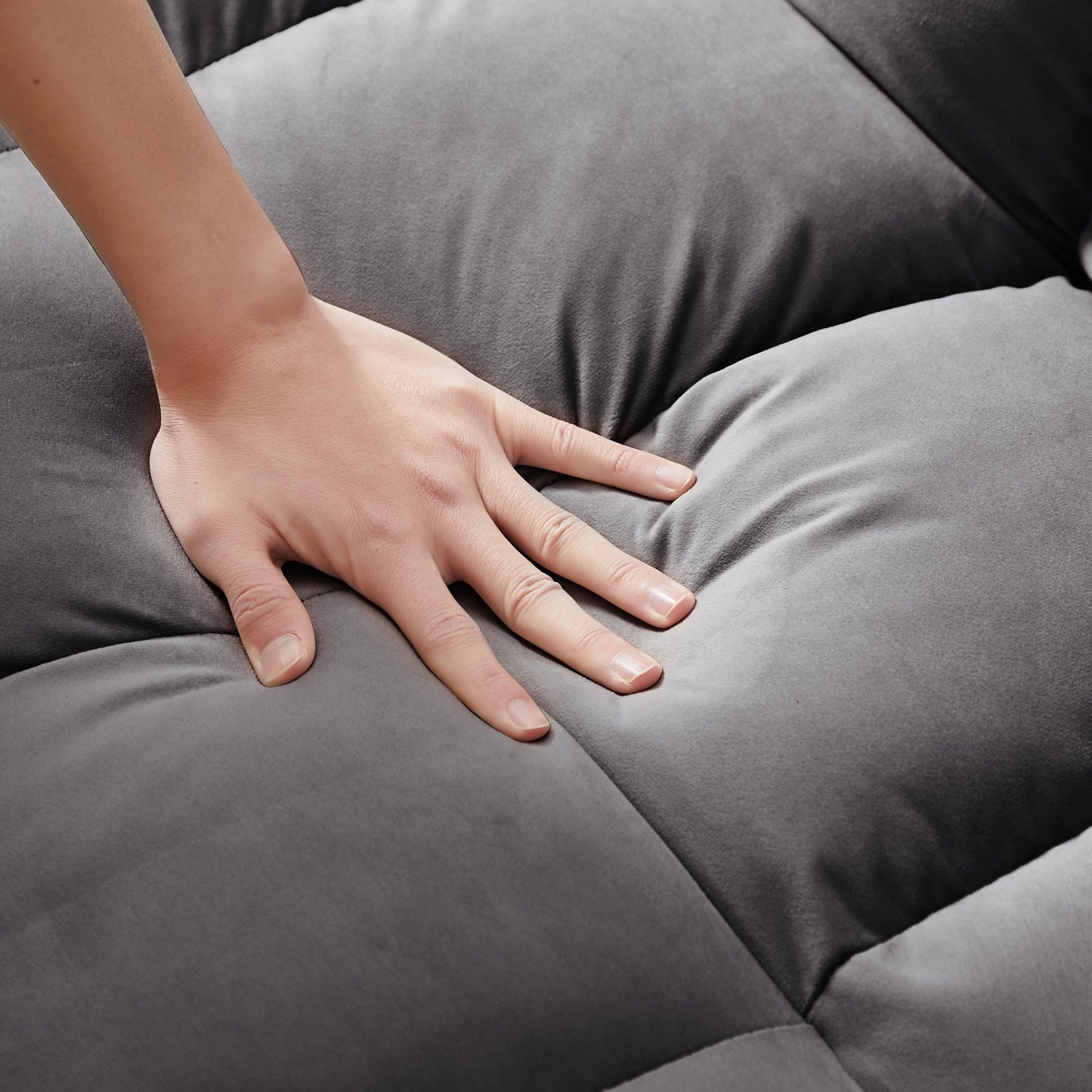 NEW Sofa bed chair 3 in 1 convertible, recliner, single recliner, suitable for small Spaces with adjustable back black  dark grey