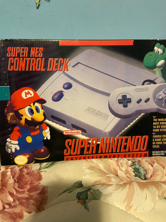 NEW 1992 Super Nintendo Entertainment System Control Deck