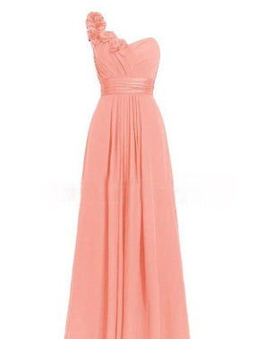 New Women's Multi Colored Slanted Neck Sleeveless Strapless Long Dress