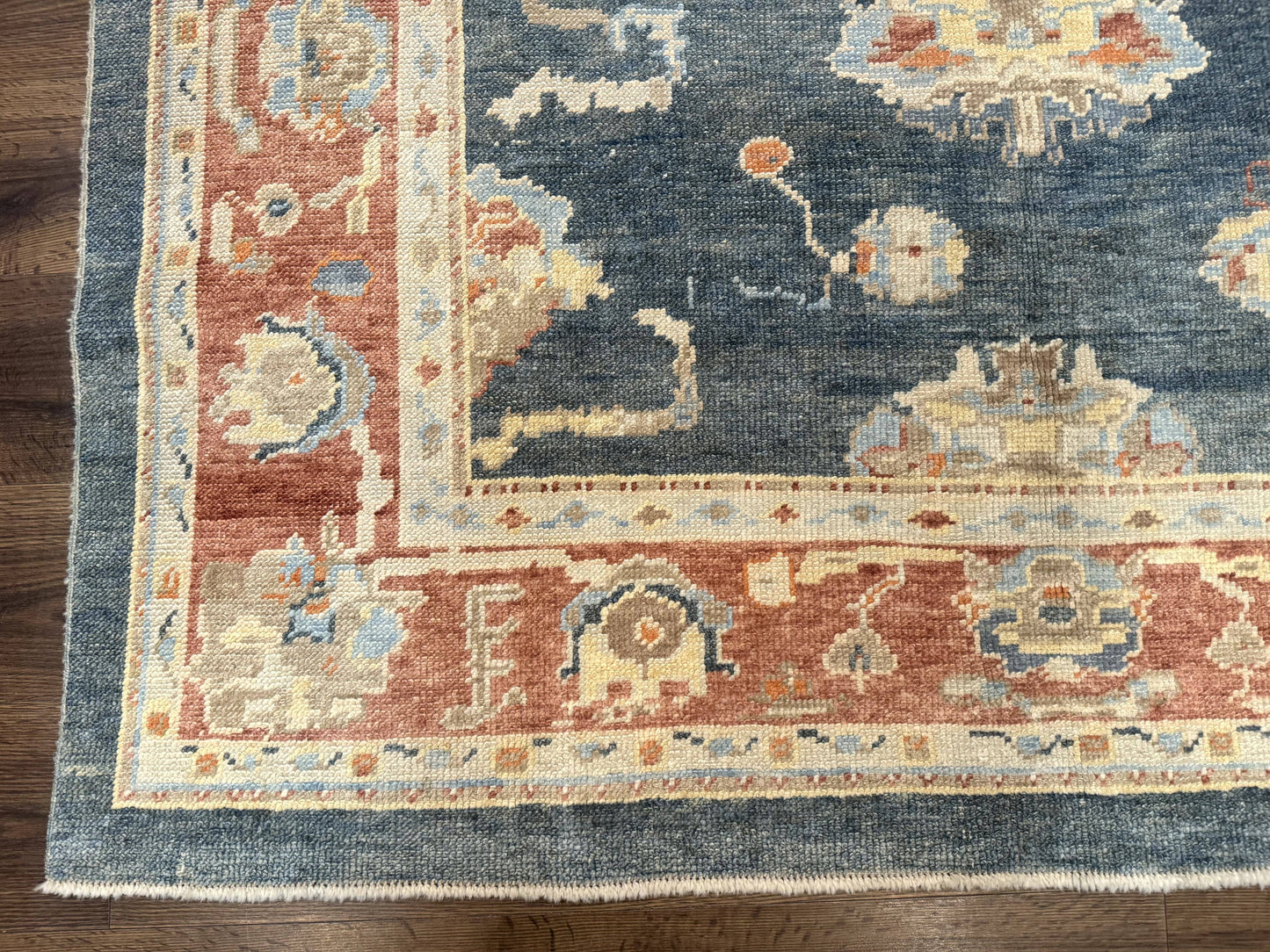 USED Turkish Oushak Rug 6x9, Sultanabad Carpet, Medium Size Oriental Rug