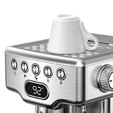 NEW Geek Chef 20 Bar Stainless Steel Espresso Maker Machine For Latte Cappuccino Macchiato