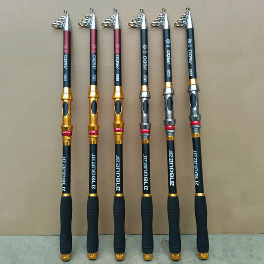 NEW Super Steel Fishing Rod Telescopic Pole