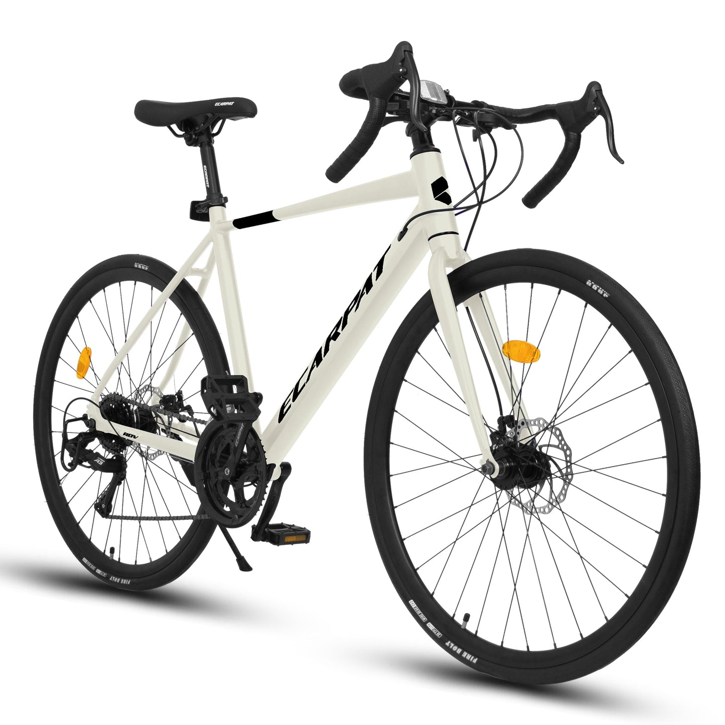 NEW A28320R 700Cx28 Road Bike, Lightweight Aluminum Frame, Disc Brakes, 16-Speed, Fast Acceleration, Suitable for Men and Women, Ideal for High-Intensity Riding