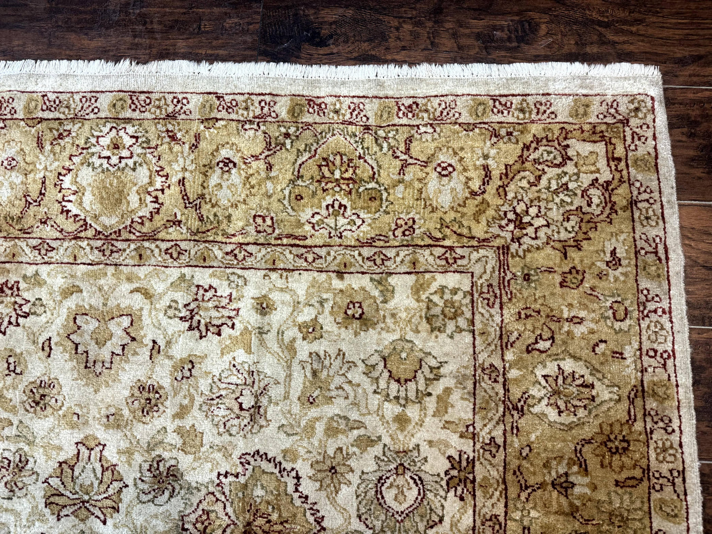 USED Turkish Oushak Rug 6x9, Vintage, Beige