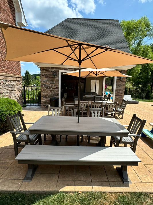 NEW Trestle X Outdoor Table