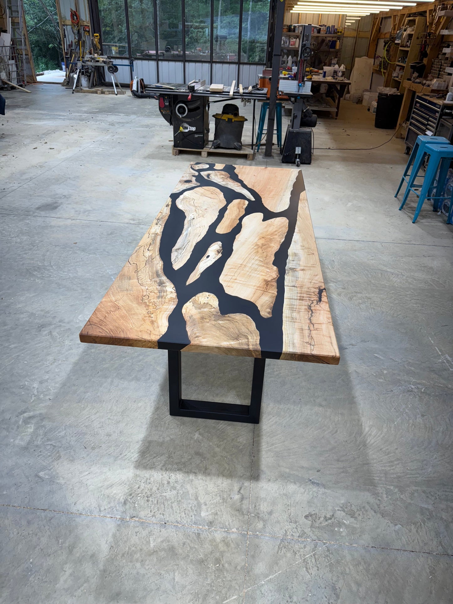 NEW 8x3 Maple River Table