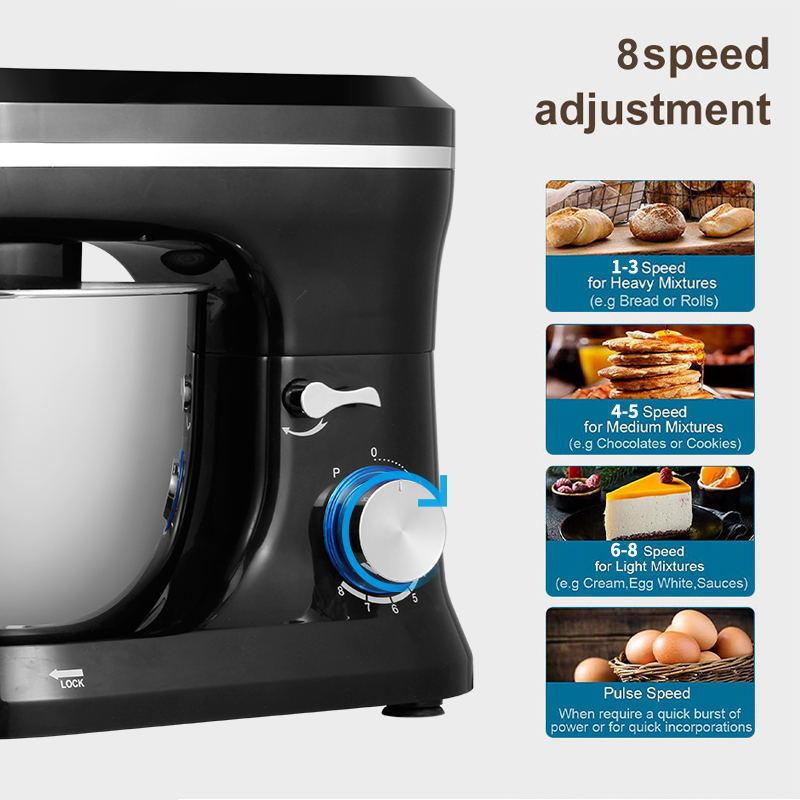 NEW Chef's Cream Blender Stand Mixer Egg Beater