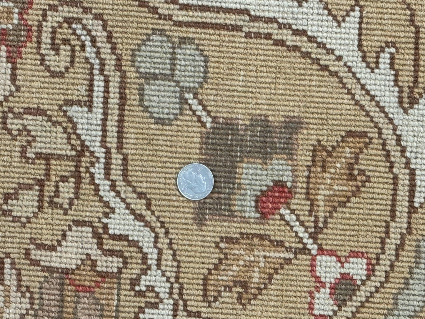 USED Turkish Oushak Rug 8 x 11.6