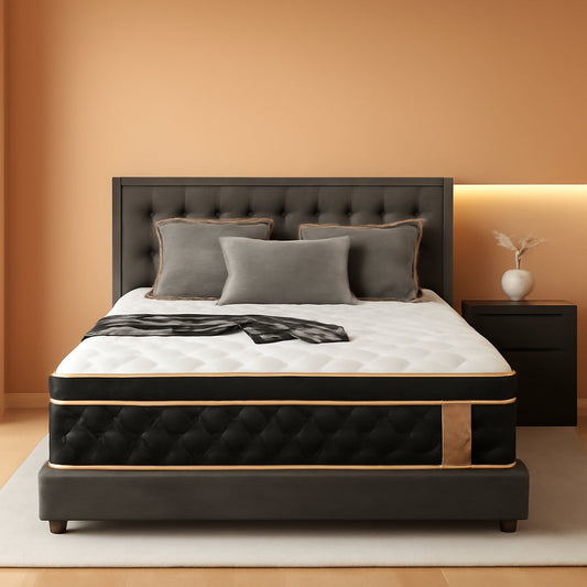 NEW Queen Cooling Hybrid Mattress 14 Inch Certipur US Certified