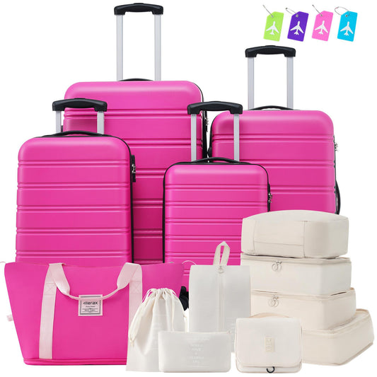 NEW Hardshell Suitcase Set Of 4 pc Luggage Case