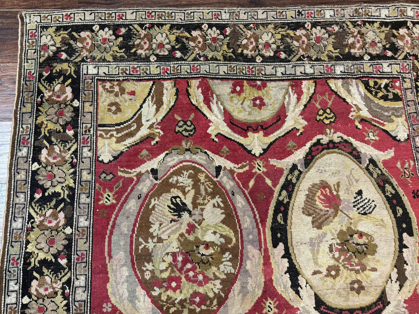 USED Antique Caucasian Karabakh Rug 5x10