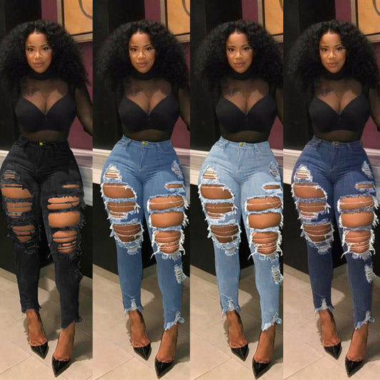 NEW Women's Beggar Denim Skinny Pants