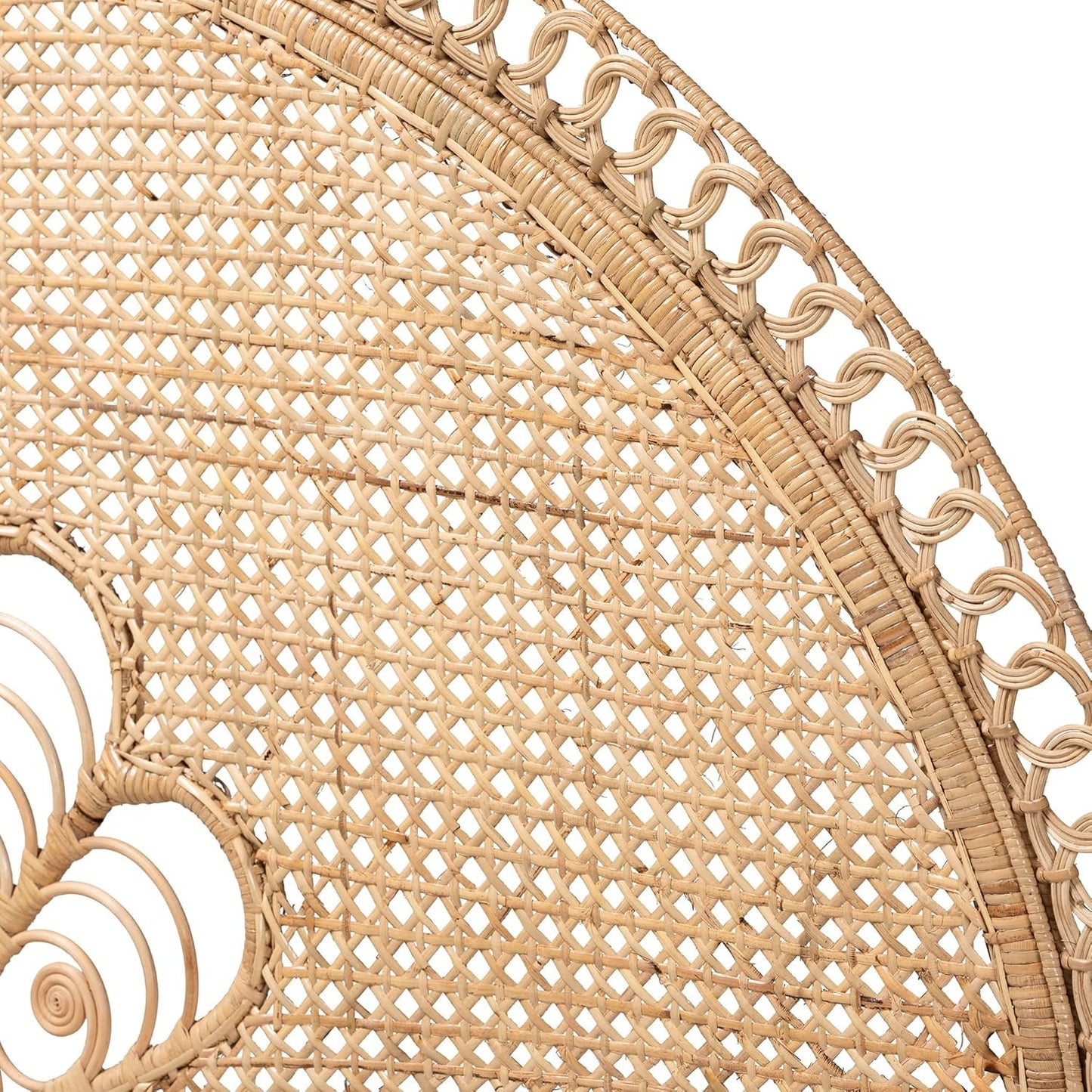 NEW Natural Rattan Queen Headboard Standalone Fully Assembled