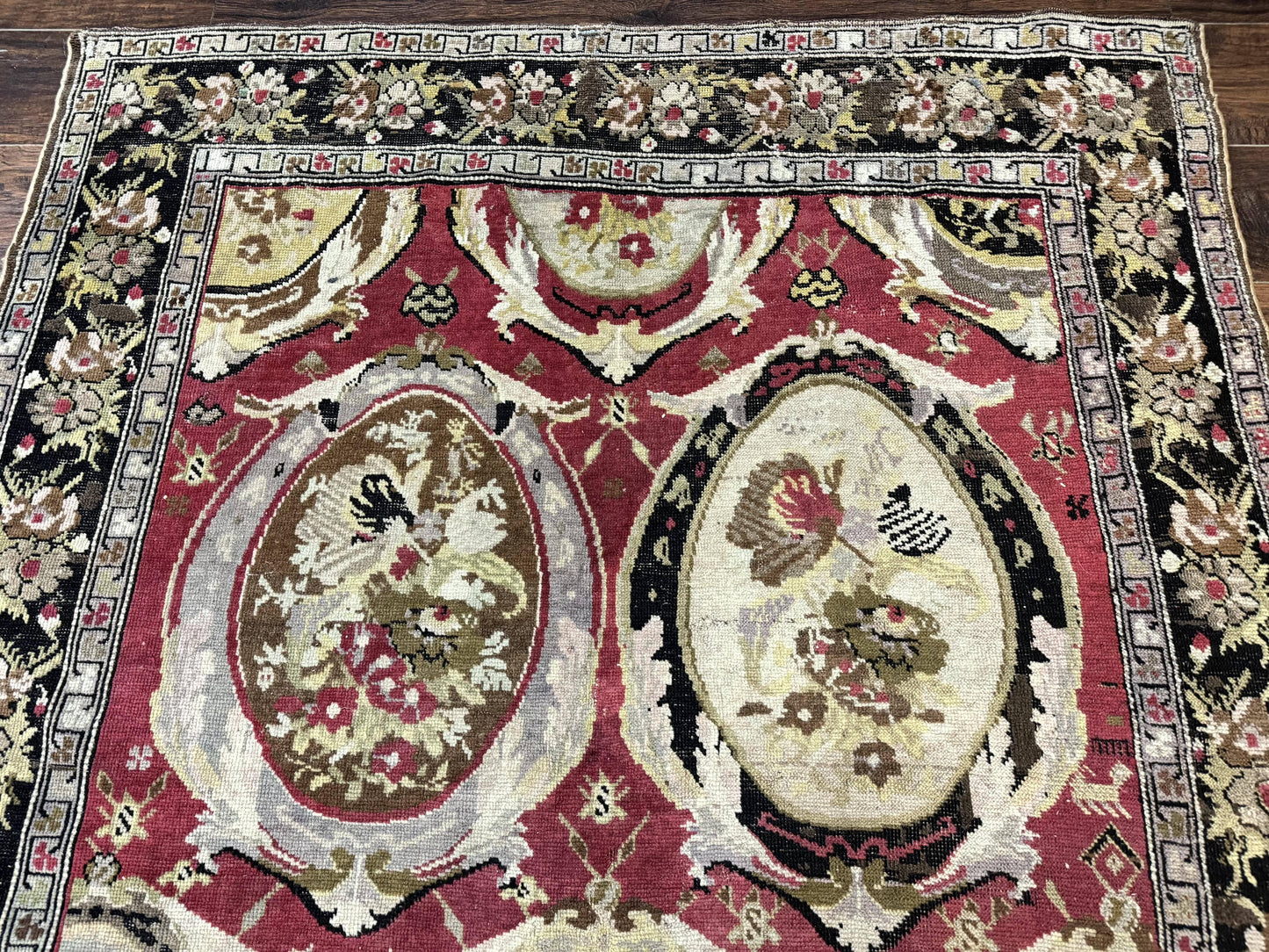 USED Antique Caucasian Karabakh Rug 5x10