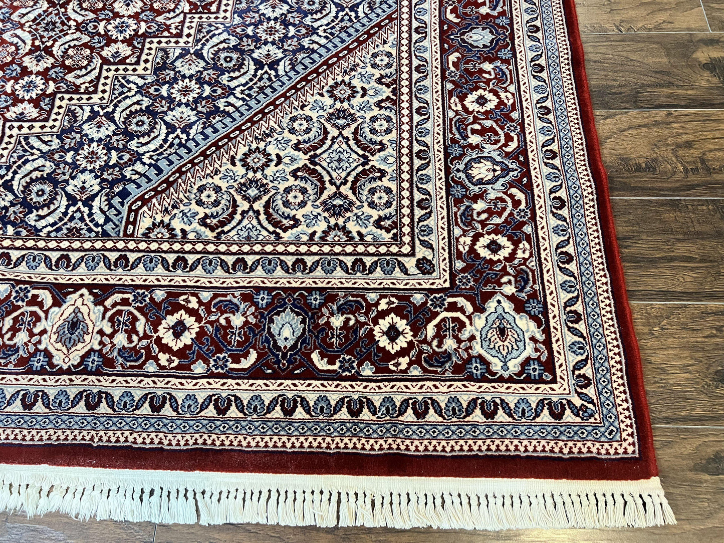 USED Karastan Rug 8x10, Kara Shah Red Bidjar, Belgium Power Loomed Rug, Wool Pile Karastan Rug, Vintage