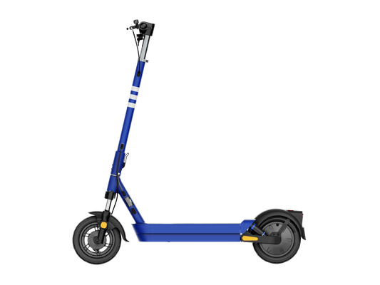 NEW Dual-Suspension BLUE Electric Scooter 43.5 Miles Max Operating Range & 24 mph Max Speed