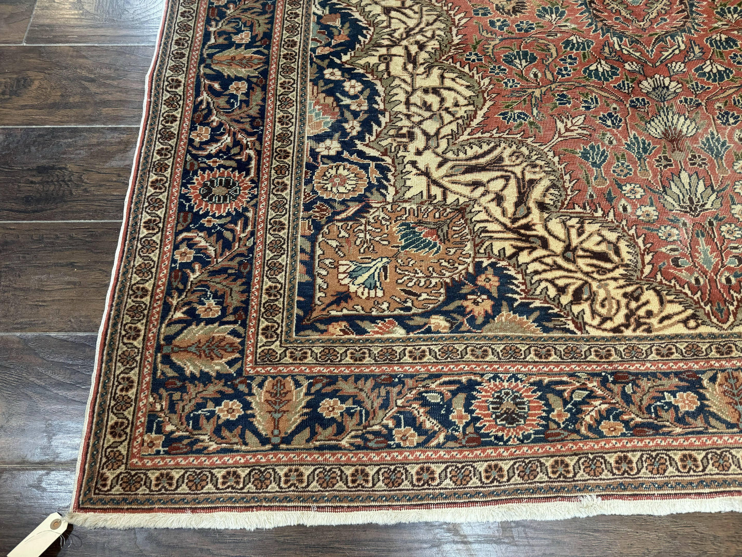 USED Turkish Kayseri Rug 6x10, Antique Turkish Carpet, Floral Medallion, Oriental Carpet, Red