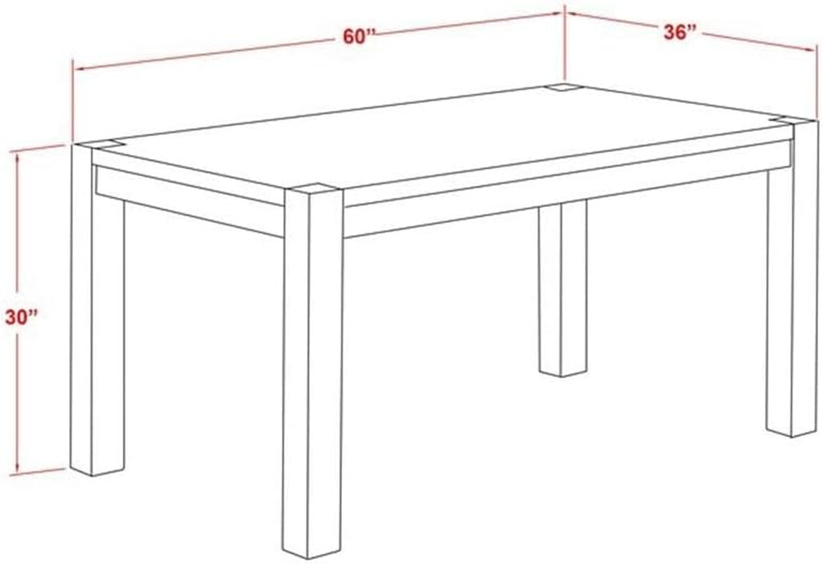 NEW Celina Dining Room Table Rectangle 36X60 Jacobean Finish