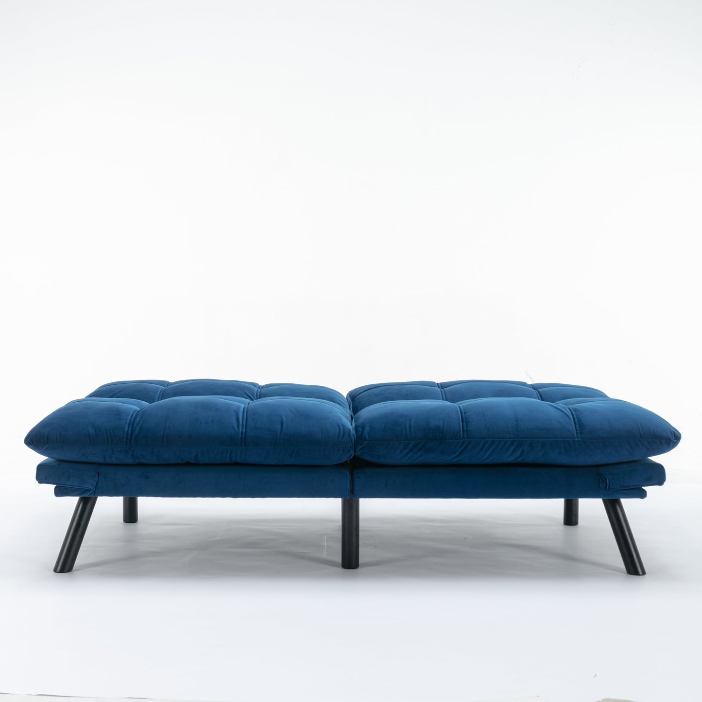 NEW Navy Blue Convertible Folding Modern Sofa Bed