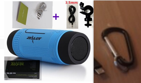 NEW LED Flashlight & Speaker Bike Mount