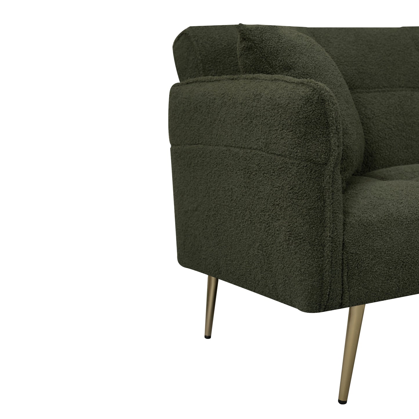 NEW 70.1 'futon sofa bed, convertible double sofa bed with folding armrests for living rooms and small Spaces