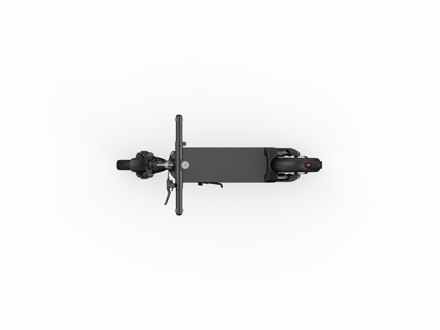 NEW Dual-Suspension Electric Scooter w/ 43.5 Miles Max Operating Range & 24 mph Max Speed - Black