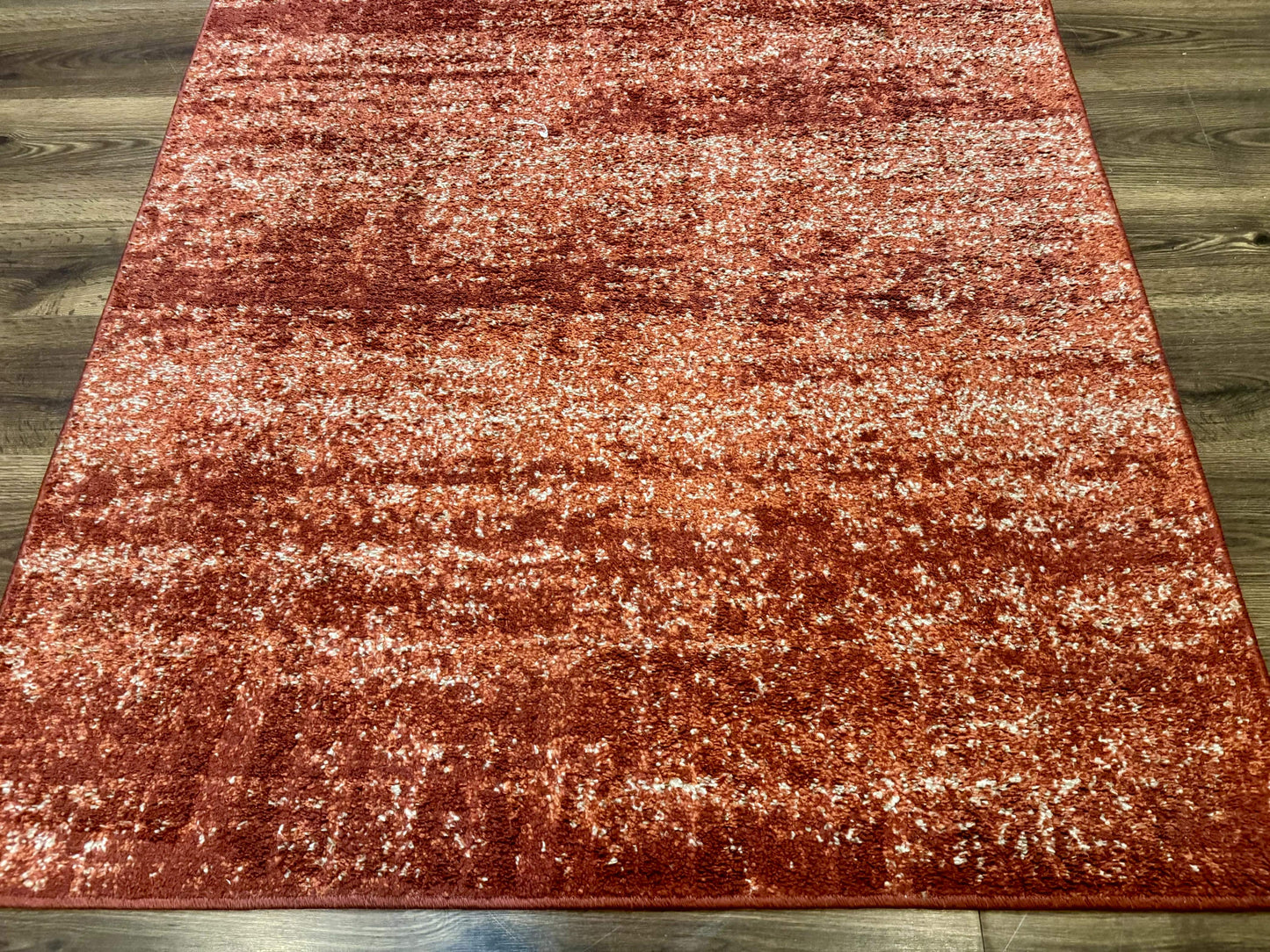 USED Terracotta Area Rug 4x6