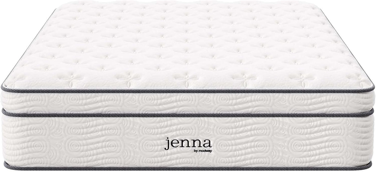 NEW Queen Hybrid Mattress 14 Inch Memory Foam Wrapped Coils