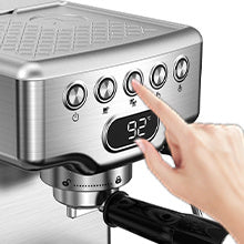 NEW Geek Chef 20 Bar Stainless Steel Espresso Maker Machine For Latte Cappuccino Macchiato