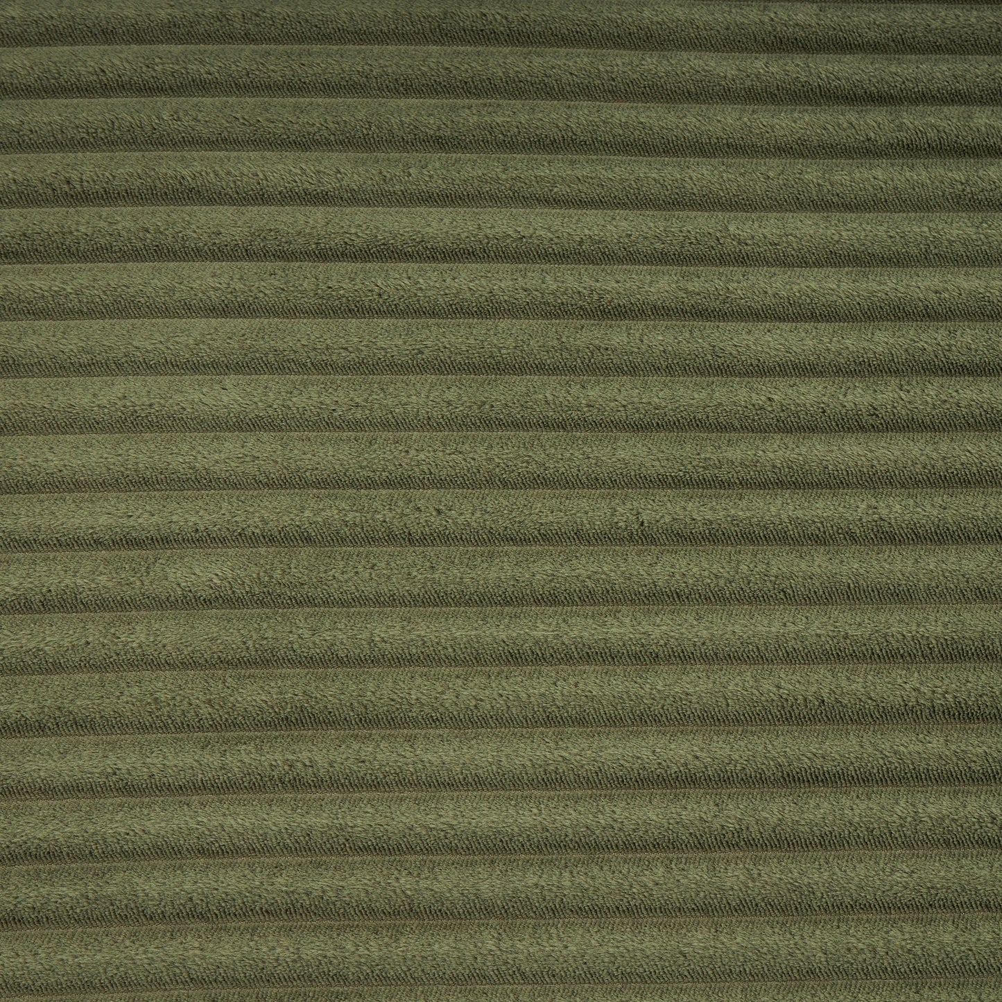 NEW Modern Green Corduroy Chaise Lounge Sofa Bed Boneless Couch with Two Supportive Pillows