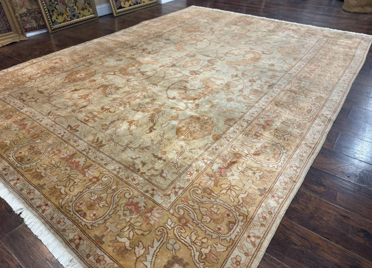 USED Turkish Oushak Rug 8 x 11.6