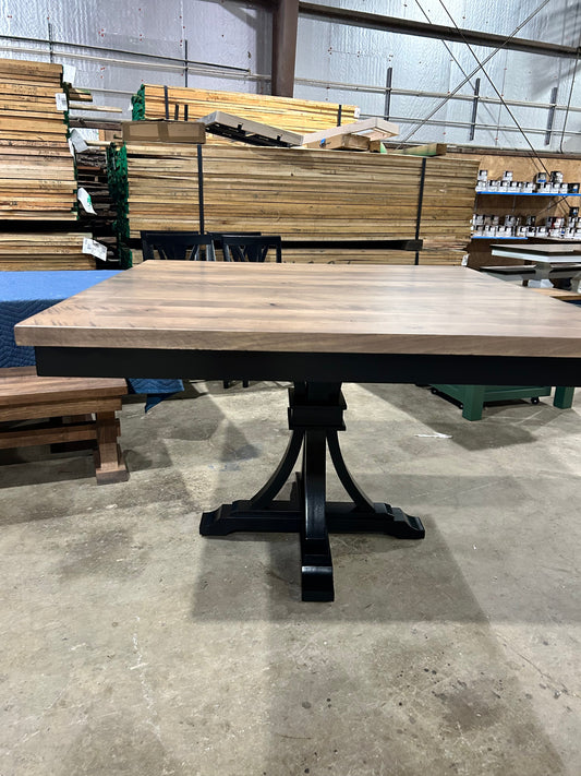 NEW Aspen Pedestal Sqaure Dining Table