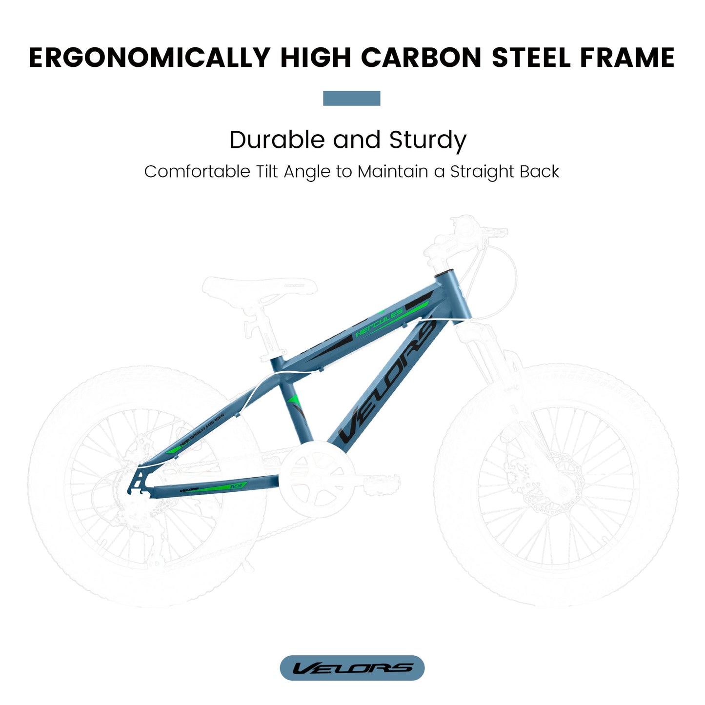 NEW V20235 20 Inch Fat Tire Bike Adult 7 Speed Mountain Bike, Dual Disc Brakes, High Carbon Steel Frame, Front Suspension, Mountain Buggy, City Commuter City Bike, Fat Tire Bike