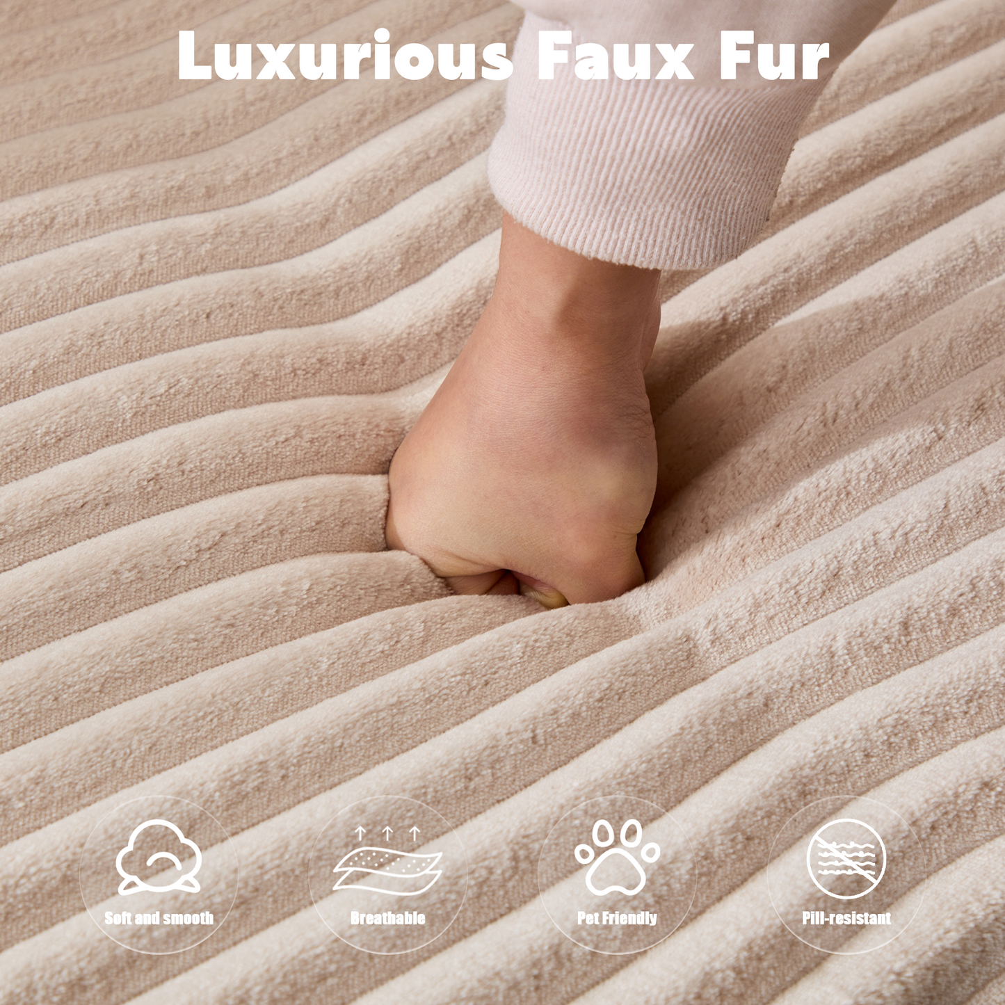 NEW Compression Sectional Couch with Comfy Chaise, Boneless L Shape Sofa with Deep Seat, Minimalist Modular Couches Sleeper for Living Room Bedroom Apartment Lounge,corduroy,Beige