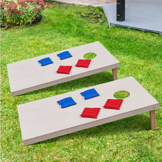 NEW Portable Cornhole Outdoor Patio Wooden Corn Hole Game