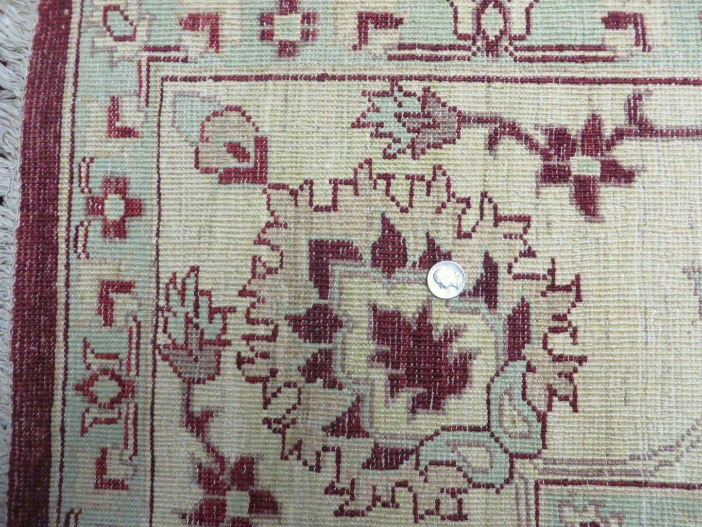 USED 8' X 10' Vintage Fine Handmade Peshawar Agra Chobi Rug