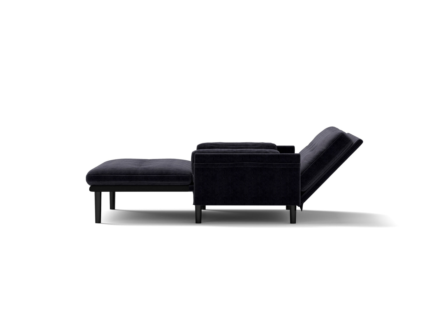 NEW Grey Velvet Loveseat Sofa Bed Lounge Couch