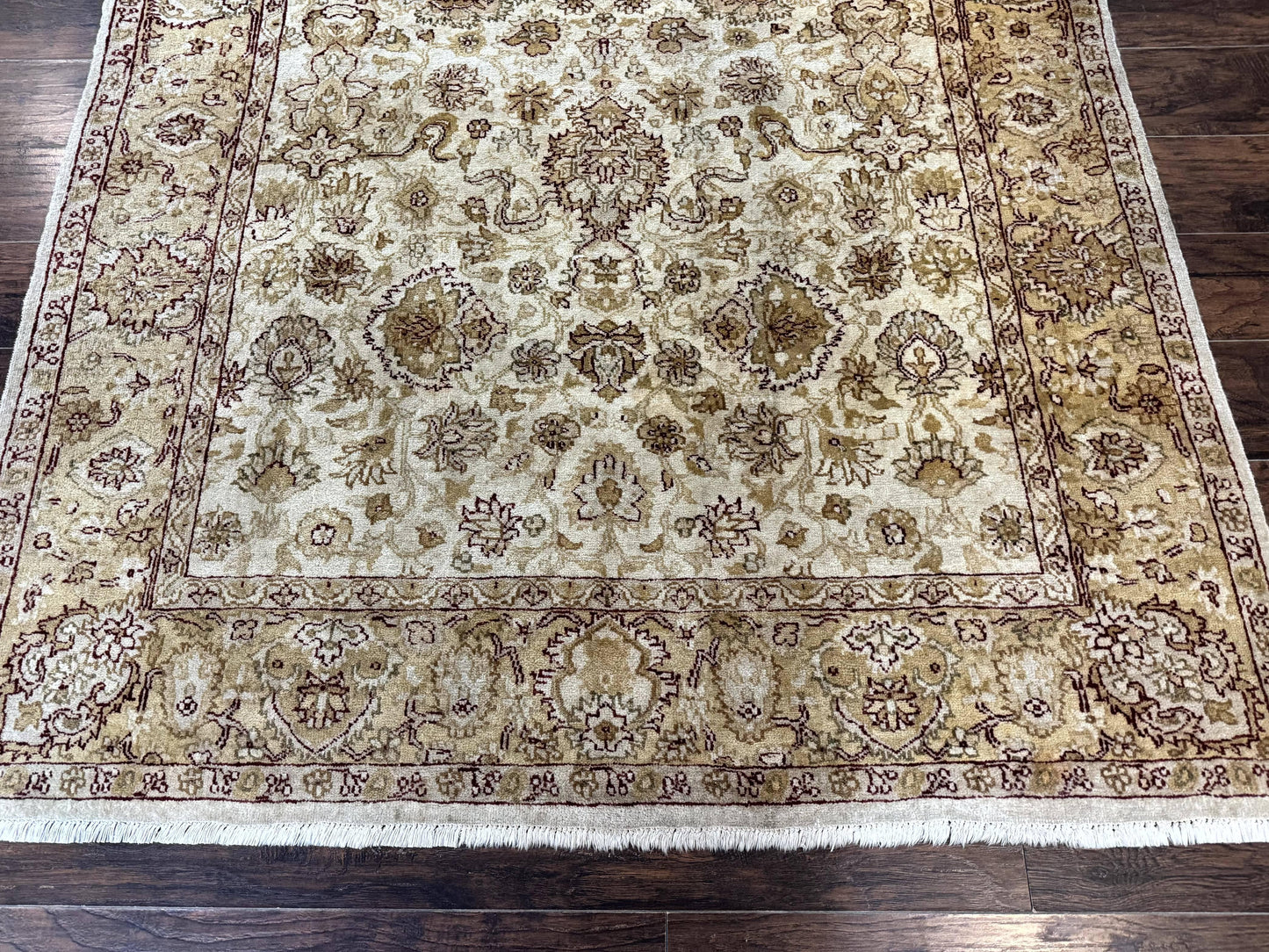 USED Turkish Oushak Rug 6x9, Vintage, Beige