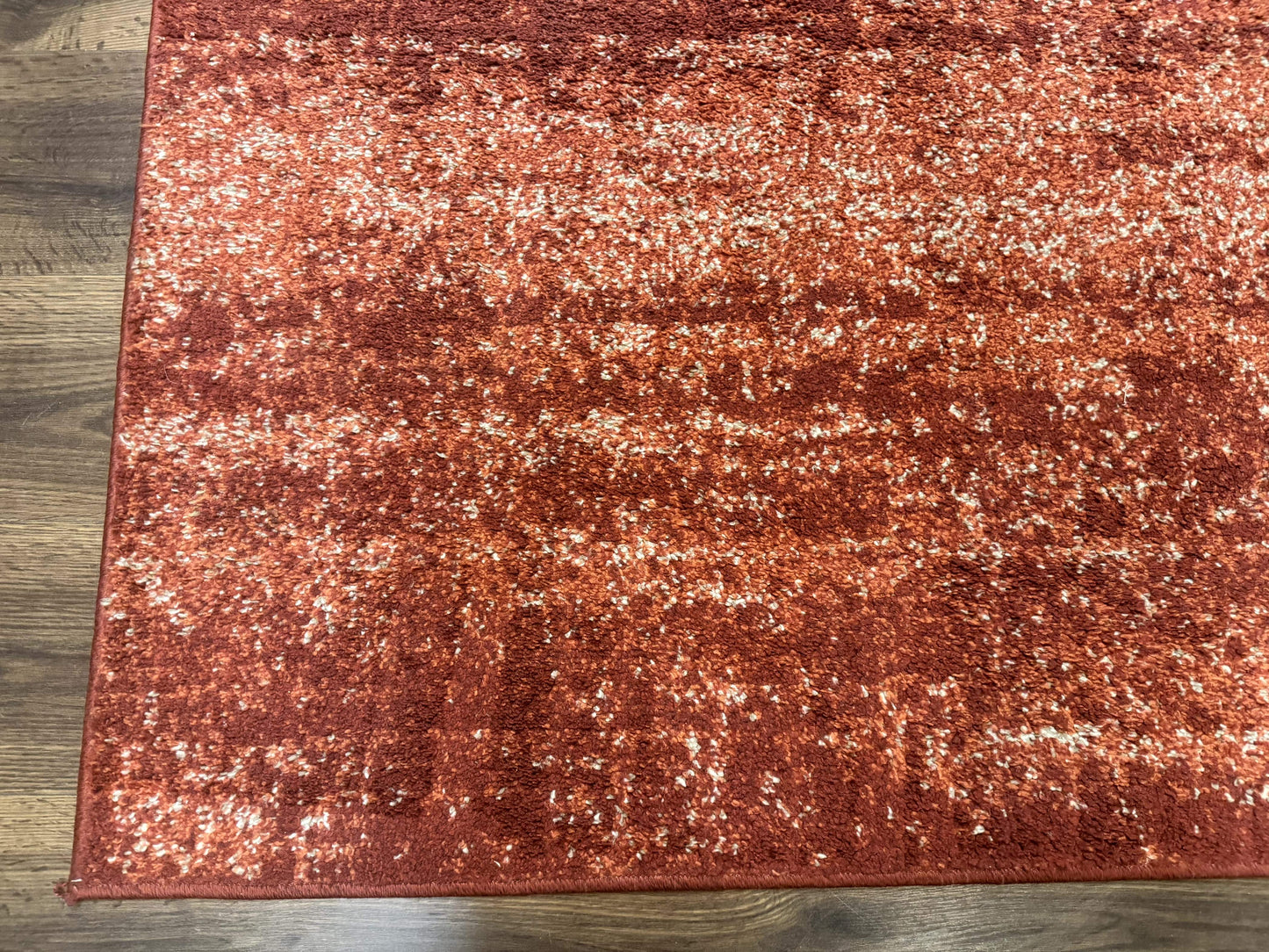 USED Terracotta Area Rug 4x6