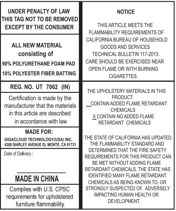 U_Style 81.5' Minimalist Compression Sofa, Curved Design, 3-Seater Casual Sofa for Living Rooms, Bedrooms, and Apartments