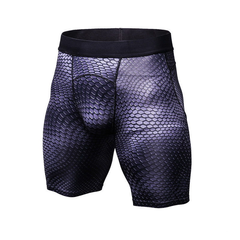 New Men's Casual And Comfortable Compression Muscle Gym Shorts