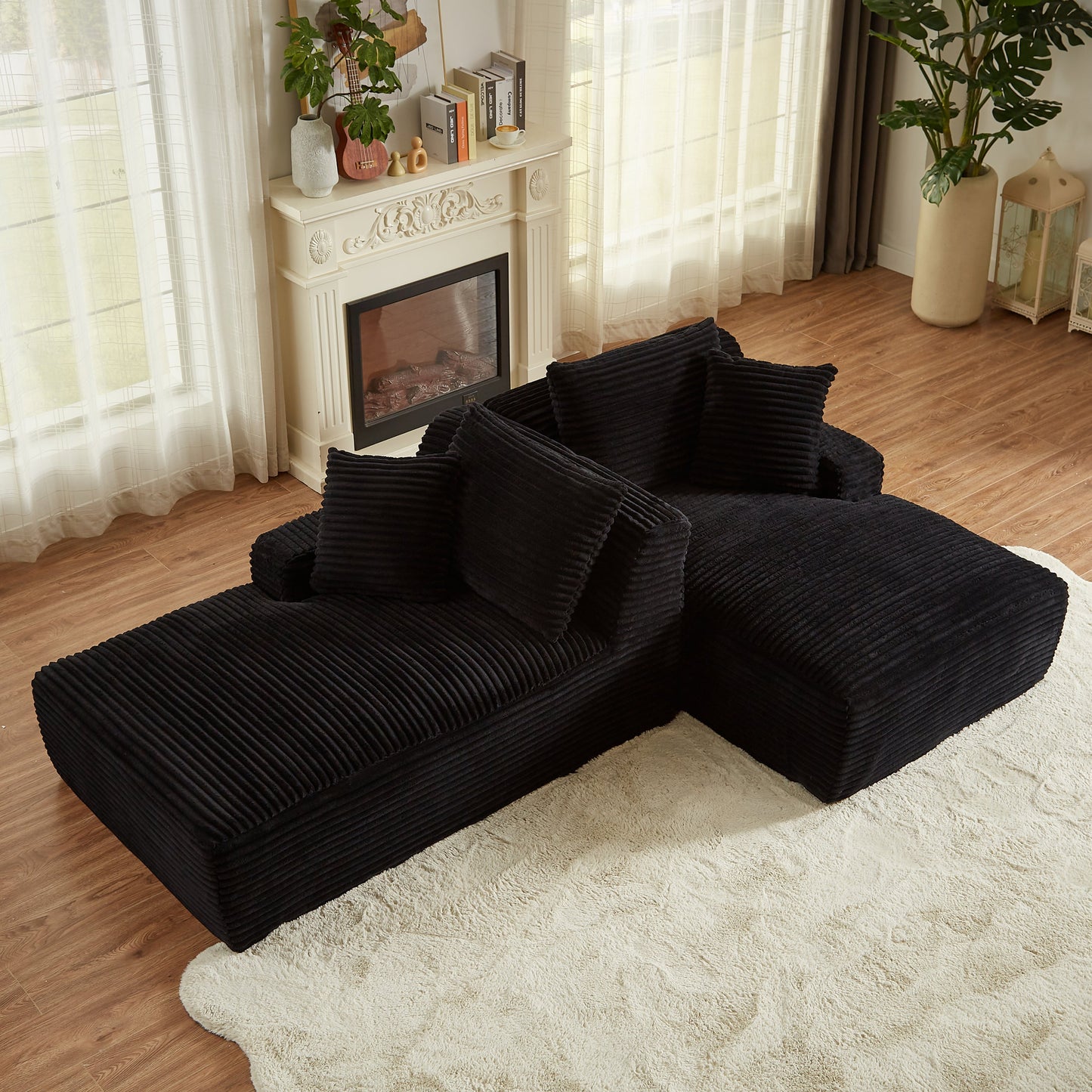 NEW Compressible double chaise lounge