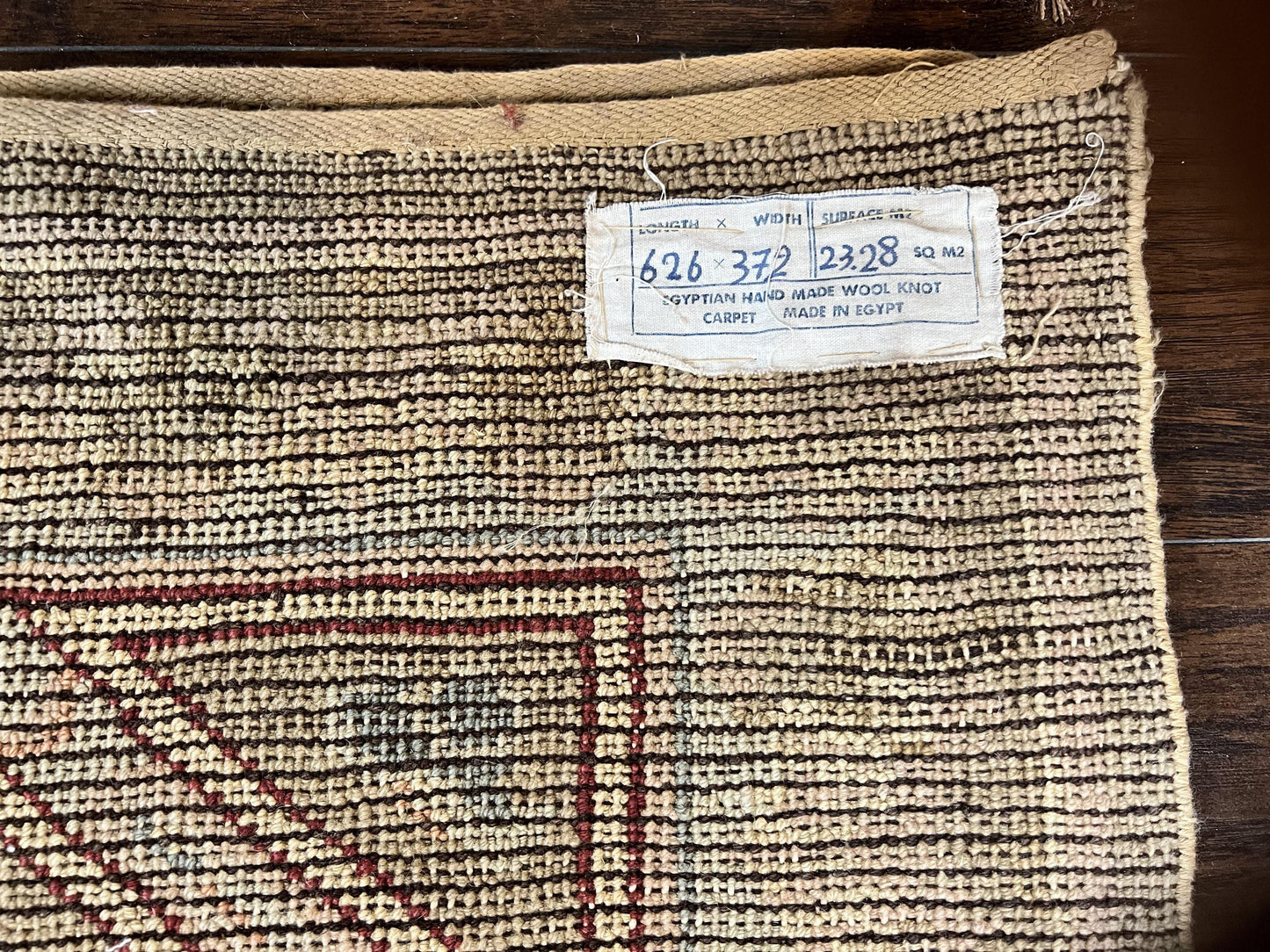 USED Large Egyptian Oushak Rug 12x21, Wool Handmade Vintage Carpet, Allover Pattern, Oversized 12 x 21 ft Traditional Rug