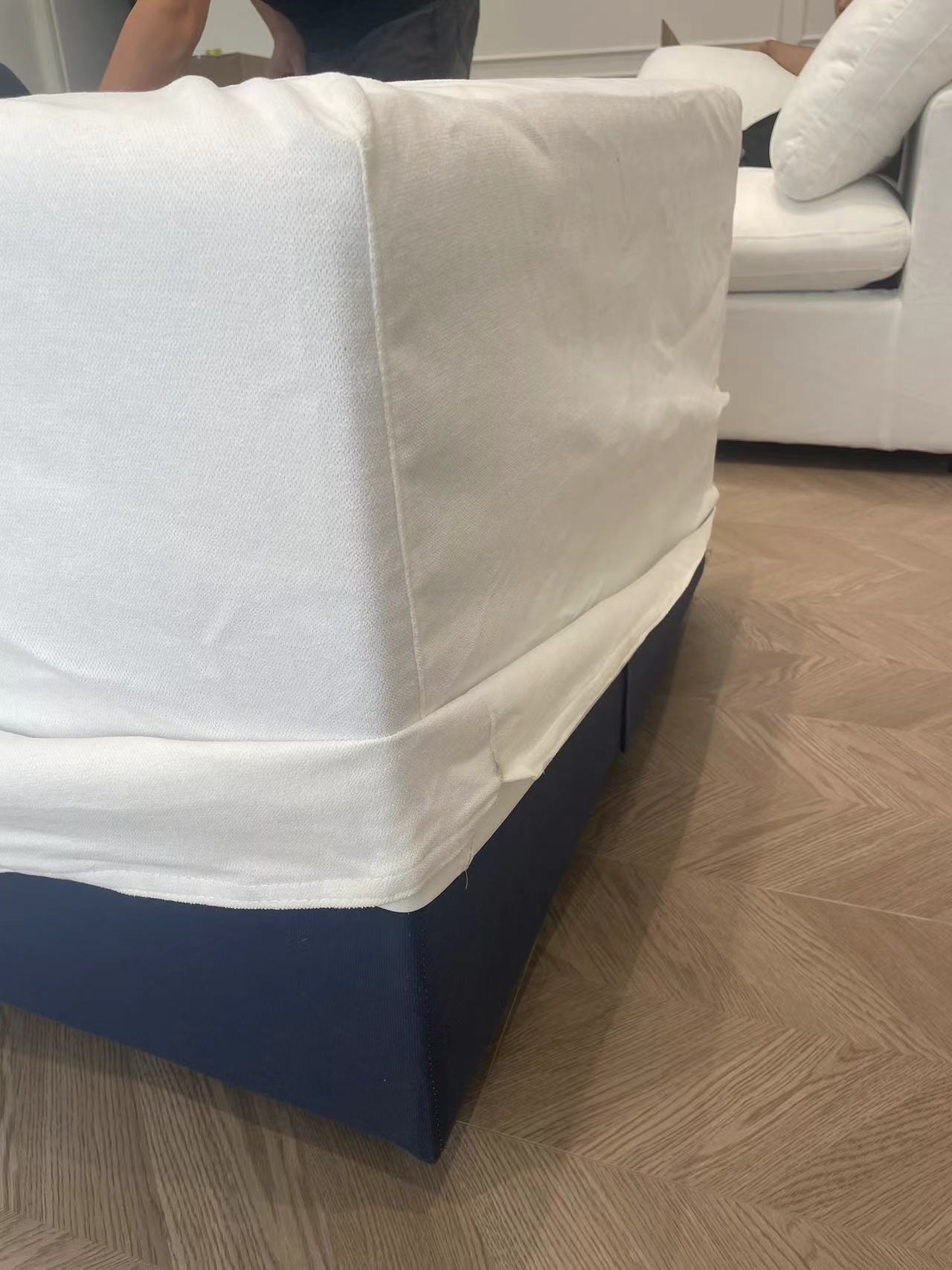 NEW 80' Two seaters Modular Sectional Couch Down Filled Modular Sectional Sofas for Living Room,Cushion Covers Removable loveseater