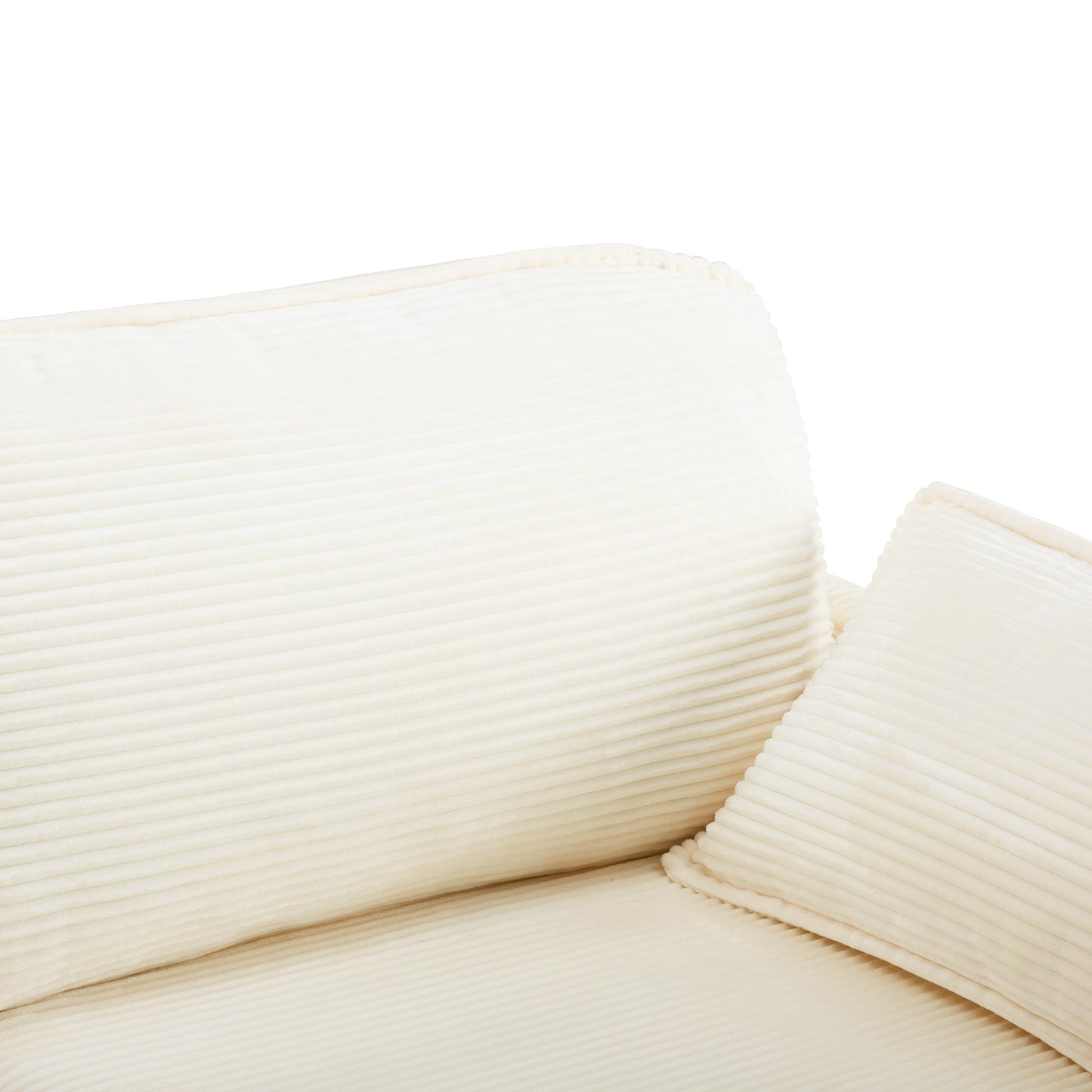 NEW 69' PLUSH Cloud Loveseat Modular 2-Seater Sectional Sofa