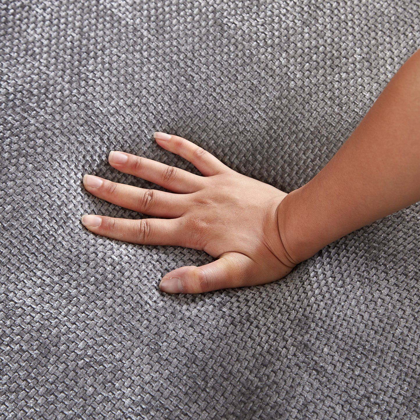 NEW 55''L Chenille Foam Single Swivel Fluffy Modern Sleeper 360 Degree Swivel Chair