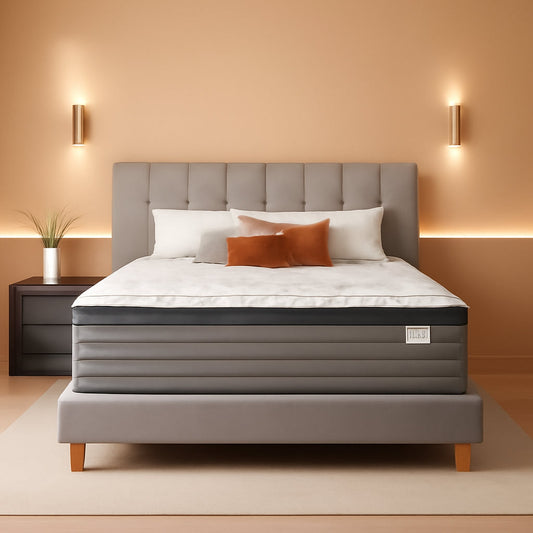 NEW King Size Contemporary Memory Foam Hybrid Mattress