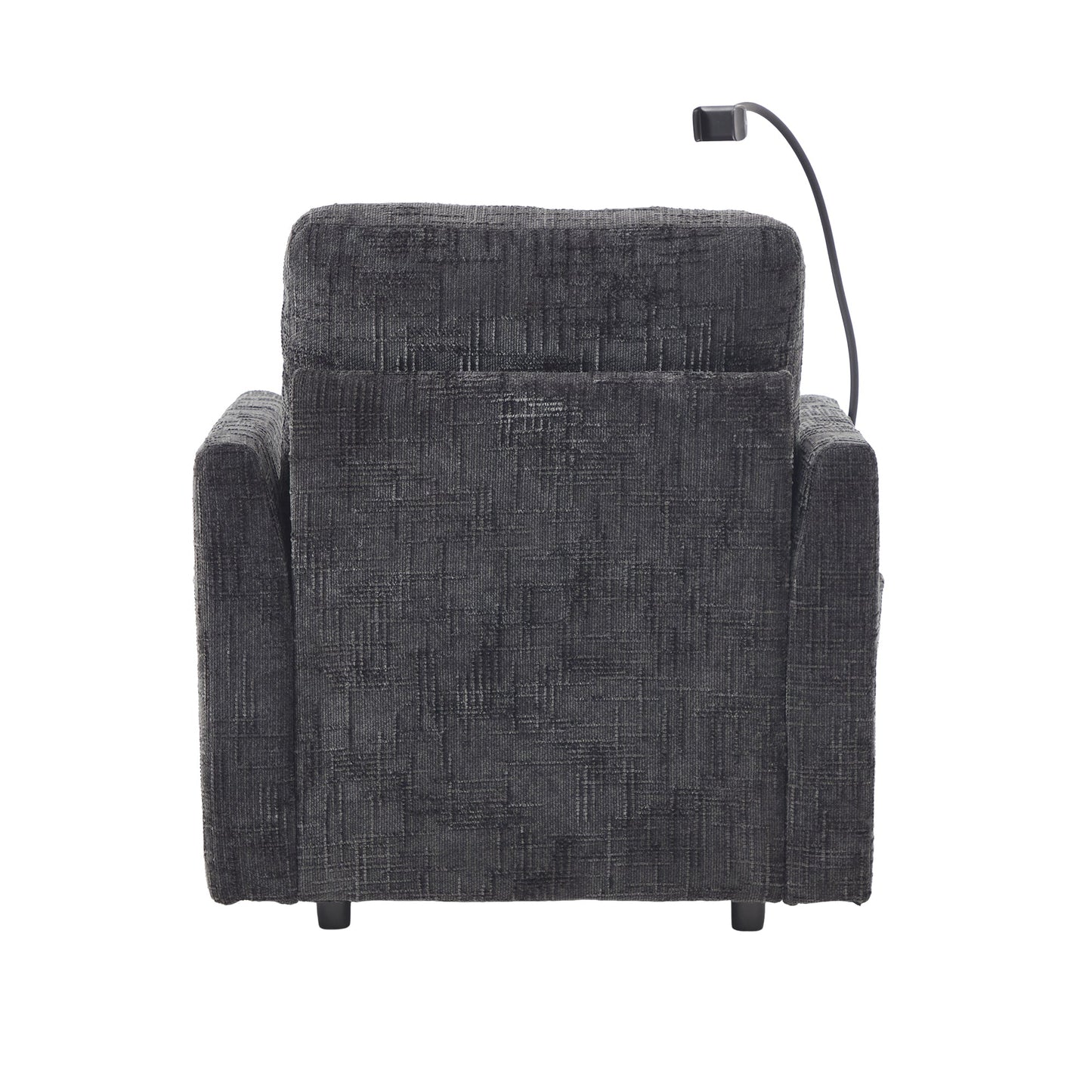 NEW Chenille Multifunctional Sofa Recliner with Storage Backrest and Cell Phone Bracket