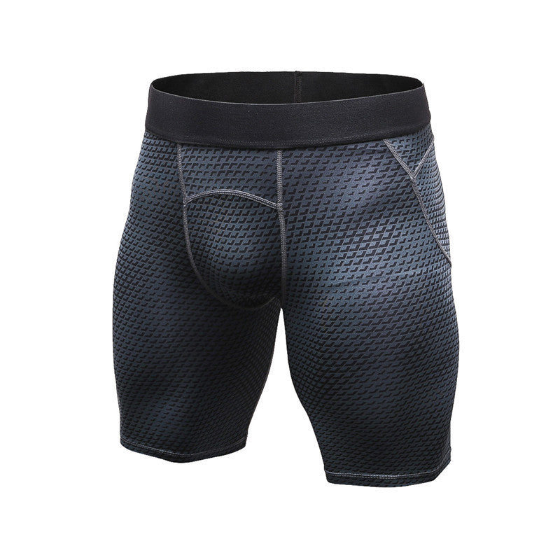New Men's Casual And Comfortable Compression Muscle Gym Shorts